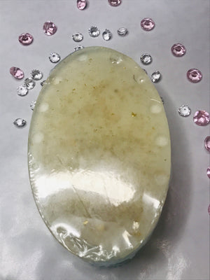 Body - A-LUX - Most Beautiful Bath Soap-24k Gold Flake + “Pearl” or Swarovski Crystal or Double Gold