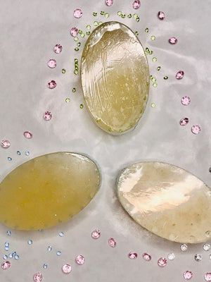 Body - A-LUX - Most Beautiful Bath Soap-24k Gold Flake + “Pearl” or Swarovski Crystal or Double Gold